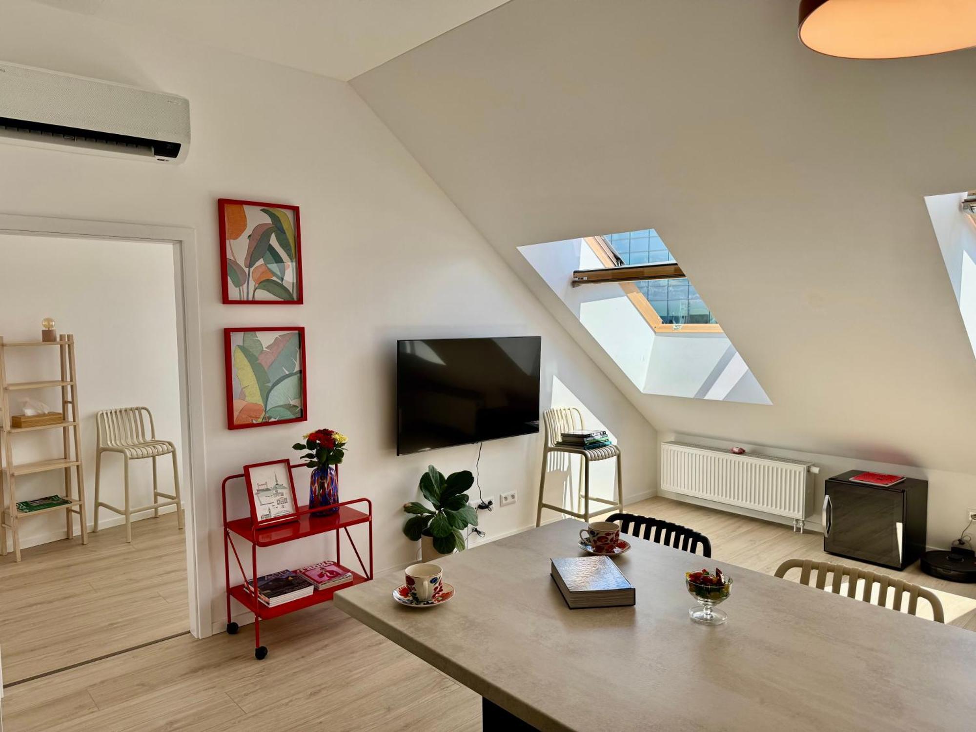 Meridian - Stylish Brand New In The Center & Free Garage Parking Apartmán *